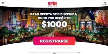 Spin palace Webpage