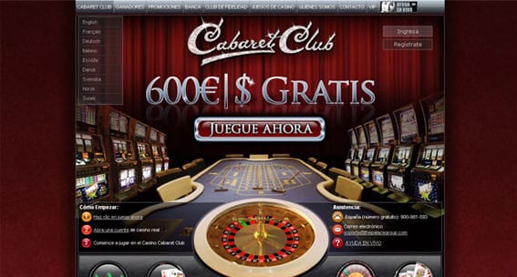 cabaret club juegos de casino online