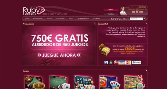 Rubyfortune Juegos De Casino Online